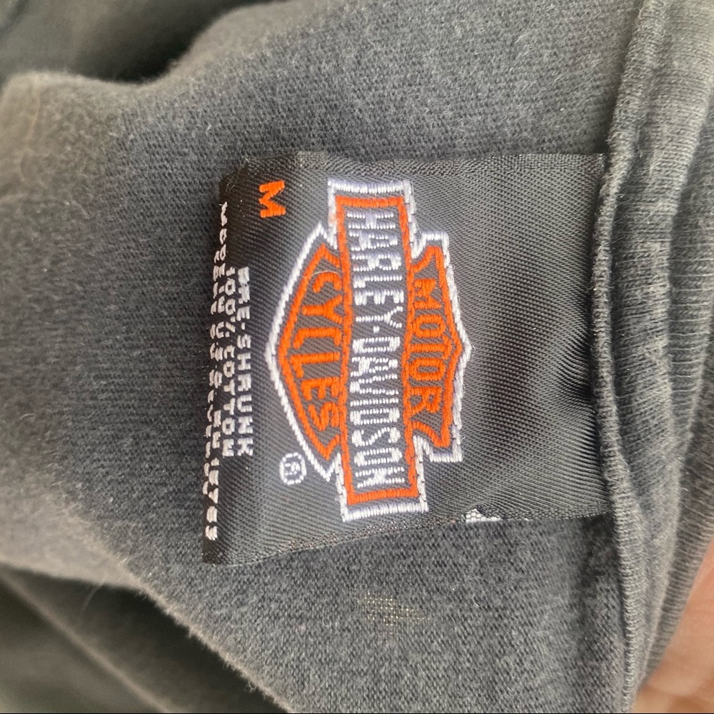VINTAGE Harley Davidson Graphic Tee Bahamas - Picture 9 of 9